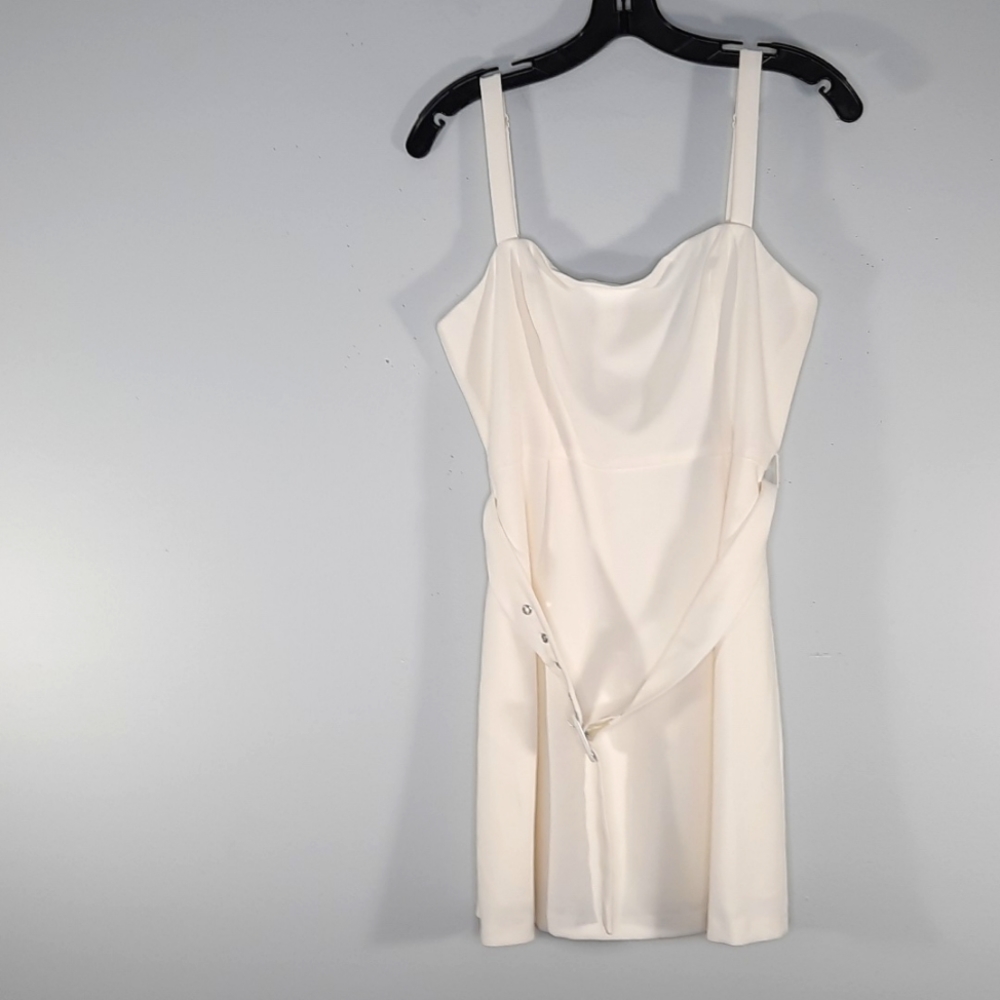 NWT FRENCH CONNECTION SUMMER WHITE DRESS SZ 10